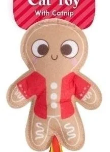 gingerbread cat nip toy