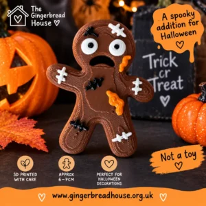 Zombie Gingerbread Man