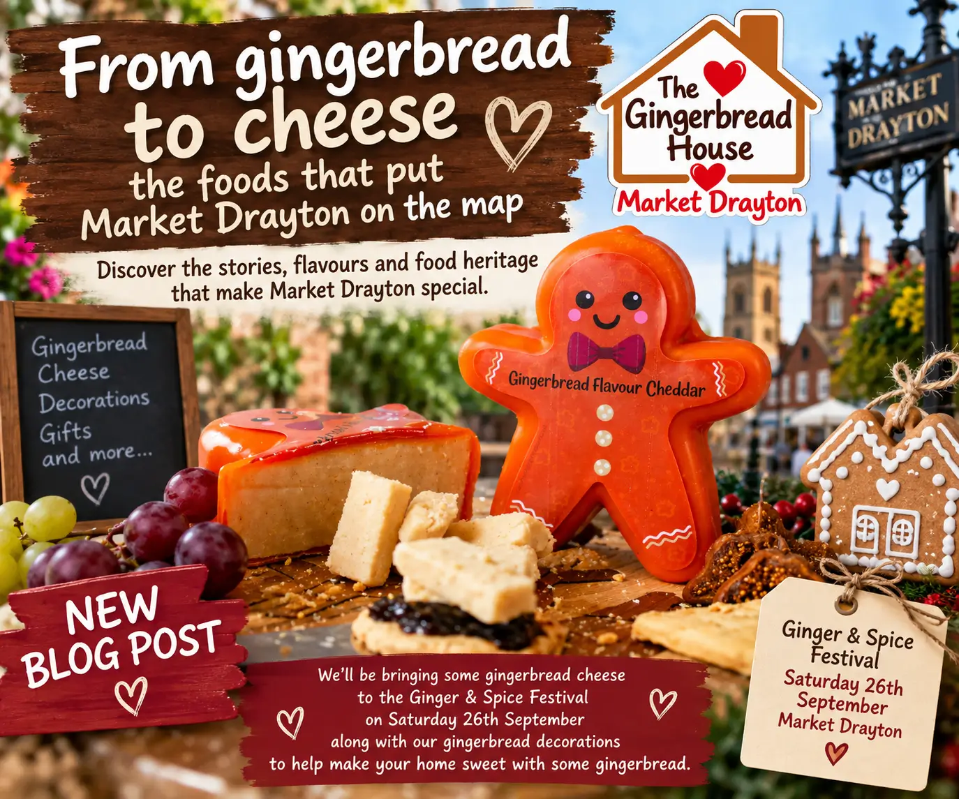 gingerbread cheese market drayton