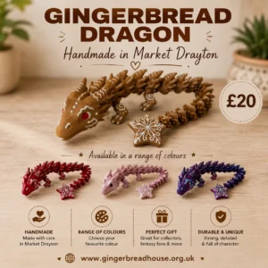 Gingerbread dragon