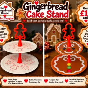 gingerbread cake stand